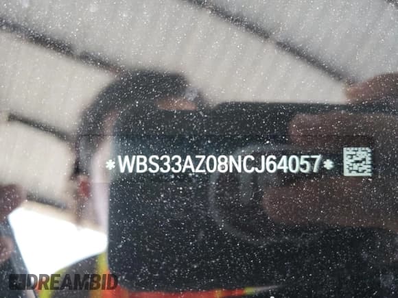 ✅ 2022 BMW M4 Competition • VIN: WBS33AZ08NCJ64057 • Lot: 60067045. Listed on Copart with Not provided. Free auction sales archive from the USA and detailed vehicle history report at DreamBid. Image 13.