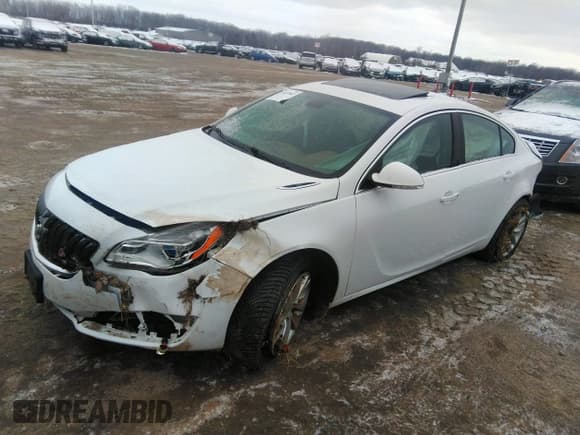 ✅ 2016 Buick Regal • VIN: 2G4GL5EX4G9104317 • Лот: 41227863. Опубликован ранее на IAAI с пробегом 90 140 миль. Бесплатный доступ к архиву аукционных продаж из США и подробный отчёт об истории автомобиля на DreamBid. Изображение 2.