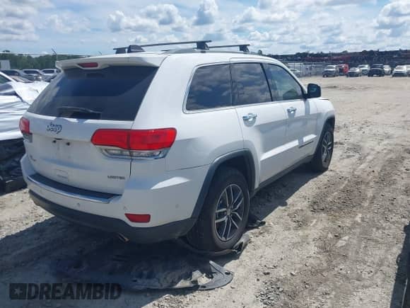 2018 Jeep Grand Cherokee Limited z VIN 1C4RJEBG7JC397430, wystawiony jako IAAI lot #43224051 z przebiegiem 160 342 mil mil oraz . Historia ofert i sprzedaży dostępna na DreamBid. Obrazek 4.