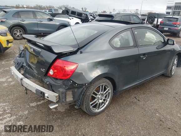 ✅ 2006 Scion tC • VIN: JTKDE177660077694 • Lot: 43777910. Listed on IAAI with Not provided. Free auction sales archive from the USA and detailed vehicle history report at DreamBid. Image 4.