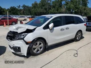 ✅ 2020 Honda Odyssey EX-L • VIN: 5FNRL6H76LB073527 • Лот: 80530995. Опубликован ранее на Copart с пробегом 84 847 миль. Бесплатный доступ к архиву аукционных продаж из США и подробный отчёт об истории автомобиля на DreamBid. Изображение 1.