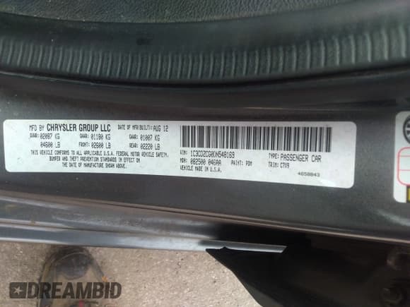 ✅ 2013 Dodge Avenger SXT • VIN: 1C3CDZCG0DN548169 • Lot: 41063345. Wystawiony na IAAI z przebiegiem 126 214 mil. Bezpłatny archiwum sprzedaży aukcyjnych z USA i szczegółowy raport historii pojazdu na DreamBid. Zdjęcie 9.