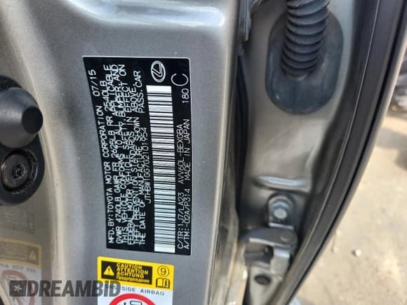 ✅ 2016 Lexus ES 300h • VIN: JTHBW1GG7G2101954 • Лот: 86093655. Опубликован ранее на Copart с пробегом 50 320 миль. Бесплатный доступ к архиву аукционных продаж из США и подробный отчёт об истории автомобиля на DreamBid. Изображение 13.