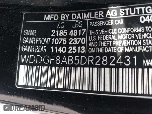 ✅ 2013 Mercedes-Benz C 300 Sport • VIN: WDDGF8AB5DR282431 • Lot: 43166289. Wystawiony na IAAI z przebiegiem 143 327 mil. Bezpłatny archiwum sprzedaży aukcyjnych z USA i szczegółowy raport historii pojazdu na DreamBid. Zdjęcie 9.