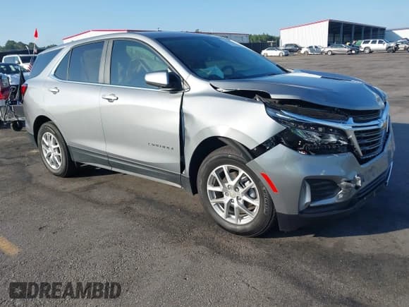 ✅ 2024 Chevrolet Equinox LT • VIN: 3GNAXKEG5RL360034 • Лот: 43291706. Опубликован ранее на IAAI с пробегом 18 433 миль. Бесплатный доступ к архиву аукционных продаж из США и подробный отчёт об истории автомобиля на DreamBid. Изображение 1.