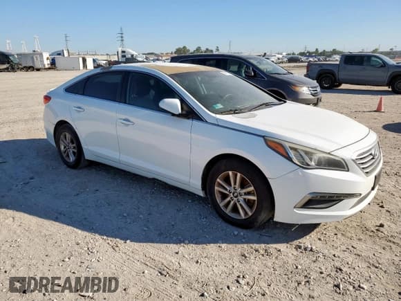 ✅ 2015 Hyundai Sonata SE • VIN: 5NPE24AF3FH156183 • Lot: 85417045. Listed on Copart with 129,603 mi. Free auction sales archive from the USA and detailed vehicle history report at DreamBid. Image 4.