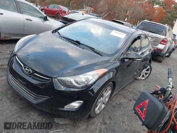 ✅ 2013 Hyundai Elantra GLS • VIN: 5NPDH4AE3DH287466 • Lot: 43649862. Listed on IAAI with 139,849 mi. Free auction sales archive from the USA and detailed vehicle history report at DreamBid. Image 2.