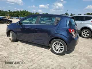 2015 Chevrolet Sonic LT с VIN 1G1JC6SH1F4139078, выставлен на аукционе Copart как лот 72160314 с пробегом 55 873 миль миль и Списание • Salvage title. История ставок и продаж доступна на DreamBid. Изображение 2.