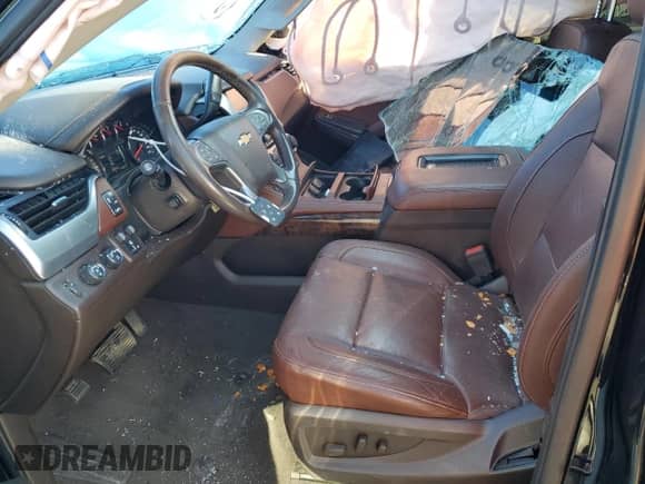 2020 Chevrolet Tahoe Premier with VIN 1GNSKCKJ5LR169805, listed as a Copart auction lot 88970235 with 65,854 mi miles and Salvage title. Bid and sale history available at DreamBid. Image 7.