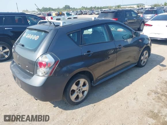 ✅ 2009 Pontiac Vibe • VIN: 5Y2SM67009Z401921 • Lot: 43077443. Listed on IAAI with 87,673 mi. Free auction sales archive from the USA and detailed vehicle history report at DreamBid. Image 4.