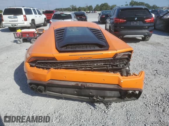 ✅ 2015 Lamborghini Huracan • VIN: ZHWUC1ZFXFLA02670 • Лот: 89652395. Опубликован ранее на Copart с пробегом 13 840 миль. Бесплатный доступ к архиву аукционных продаж из США и подробный отчёт об истории автомобиля на DreamBid. Изображение 6.