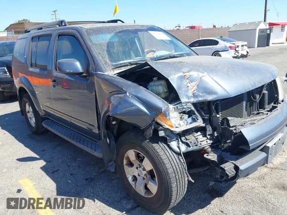 ✅ 2006 Nissan Pathfinder SE • VIN: 5N1AR18U36C645199 • Lot: 43189689. Listed on IAAI with 154,306 mi. Free auction sales archive from the USA and detailed vehicle history report at DreamBid. Image 1.