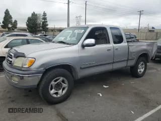 ✅ 2002 Toyota Tundra SR5 • VIN: 5TBRT34142S281716 • Lot: 81994505. Listed on Copart with Not provided. Free auction sales archive from the USA and detailed vehicle history report at DreamBid. Image 1.