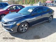 ✅ 2019 Honda Civic LX • VIN: 2HGFC2F62KH548929 • Lot: 43408191. Wystawiony na IAAI z przebiegiem 72 291 mil. Bezpłatny archiwum sprzedaży aukcyjnych z USA i szczegółowy raport historii pojazdu na DreamBid. Zdjęcie 2.