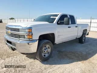 2017 Chevrolet Silverado 2500HD Work Truck with VIN 1GC2CUEG7HZ301417, listed as a Copart auction lot 71986495 with 205,856 mi miles and Salvage title. Bid and sale history available at DreamBid. Image 1.