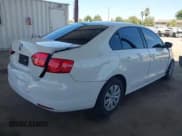 ✅ 2012 Volkswagen Jetta S • VIN: 3VW2K7AJ5CM405241 • Lot: 42854787. Listed on IAAI with 130,822 mi. Free auction sales archive from the USA and detailed vehicle history report at DreamBid. Image 4.