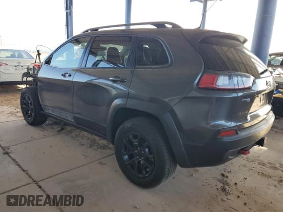✅ 2019 Jeep Cherokee Trailhawk • VIN: 1C4PJMBX8KD468051 • Lot: 56909705. Listed on Copart with 45,270 mi. Free auction sales archive from the USA and detailed vehicle history report at DreamBid. Image 2.