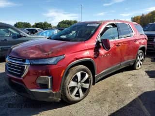 2022 Chevrolet Traverse LT with VIN 1GNEVHKWXNJ111915, listed as a Copart auction lot 86836555 with 42,878 mi miles and Non repairable. Bid and sale history available at DreamBid. Image 1.