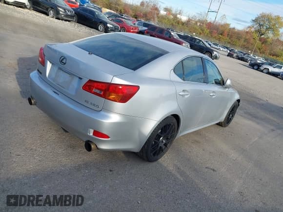 ✅ 2006 Lexus IS 350 • VIN: JTHBE262265005550 • Lot: 43665174. Listed on IAAI with 222,137 mi. Free auction sales archive from the USA and detailed vehicle history report at DreamBid. Image 4.