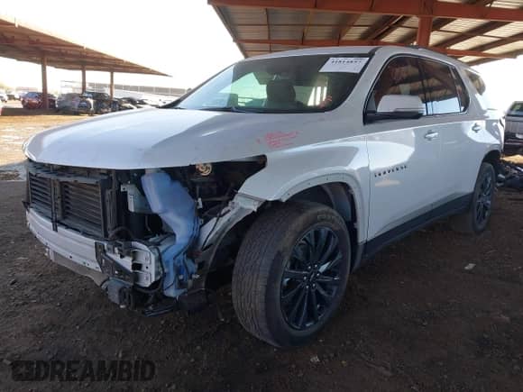 2023 Chevrolet Traverse RS with VIN 1GNERJKW7PJ230813, listed as a IAAI auction lot 41814857 with 51,618 mi miles and . Bid and sale history available at DreamBid. Image 17.