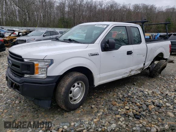 ✅ 2020 Ford F-150 XL • VIN: 1FTEX1CP1LKE53603 • Lot: 48457265. Wystawiony na Copart z przebiegiem 92 765 mil. Bezpłatny archiwum sprzedaży aukcyjnych z USA i szczegółowy raport historii pojazdu na DreamBid. Zdjęcie 1.
