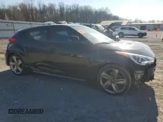 ✅ 2013 Hyundai Veloster Turbo • VIN: KMHTC6AE7DU157357 • Lot: 48465045. Wystawiony na Copart z przebiegiem 91 954 mil. Bezpłatny archiwum sprzedaży aukcyjnych z USA i szczegółowy raport historii pojazdu na DreamBid. Zdjęcie 4.