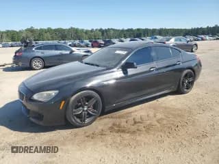 ✅ 2014 BMW 6 Series 640i • VIN: WBA6A0C55ED317283 • Lot: 71172735. Wystawiony na Copart z przebiegiem 162 350 mil. Bezpłatny archiwum sprzedaży aukcyjnych z USA i szczegółowy raport historii pojazdu na DreamBid. Zdjęcie 1.