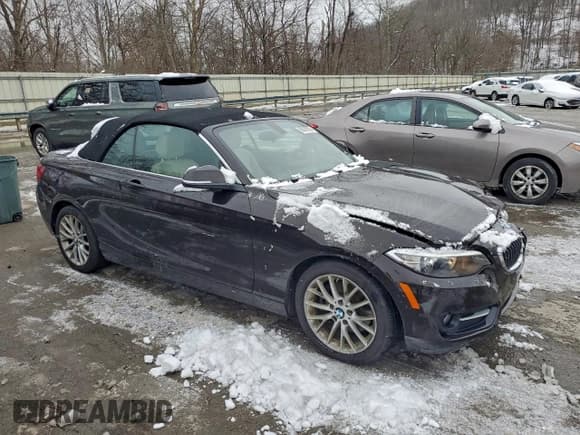 ✅ 2016 BMW 2 Series 228i xDrive • VIN: WBA1L9C58GV767726 • Lot: 95520665. Listed on Copart with 92,910 mi. Free auction sales archive from the USA and detailed vehicle history report at DreamBid. Image 4.