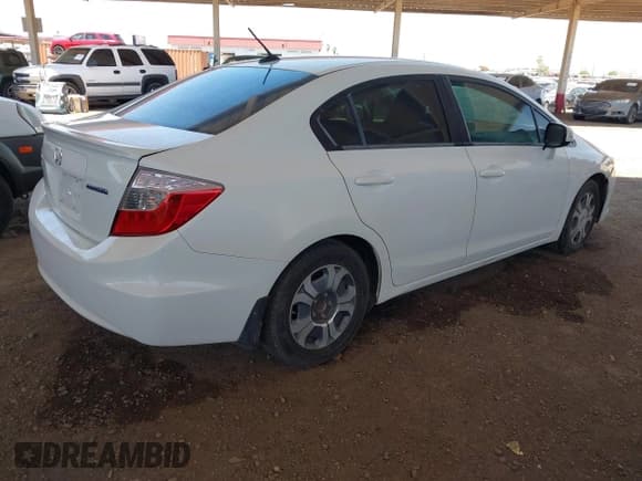 ✅ 2012 Honda Civic • VIN: JHMFB4F36CS002193 • Lot: 42689167. Listed on IAAI with 253,500 mi. Free auction sales archive from the USA and detailed vehicle history report at DreamBid. Image 4.