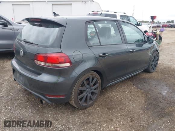 ✅ 2012 Volkswagen Golf GTI PZEV • VIN: WVWHD7AJ8CW317663 • Lot: 43516674. Listed on IAAI with 123,940 mi. Free auction sales archive from the USA and detailed vehicle history report at DreamBid. Image 4.