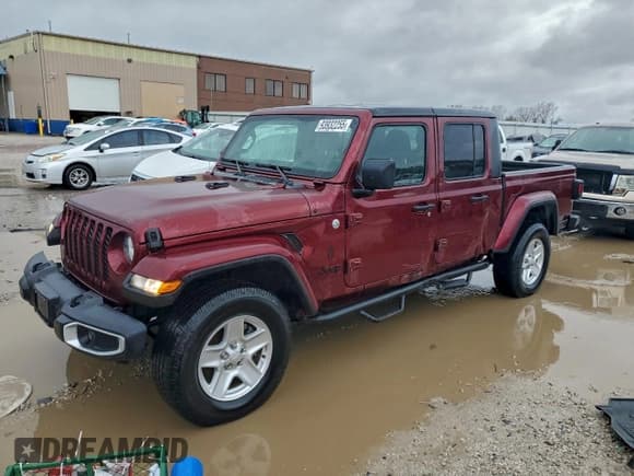 ✅ 2021 Jeep Gladiator Sport S • VIN: 1C6HJTAG7ML523394 • Lot: 93932255. Wystawiony na Copart z przebiegiem 85 545 mil. Bezpłatny archiwum sprzedaży aukcyjnych z USA i szczegółowy raport historii pojazdu na DreamBid. Zdjęcie 1.