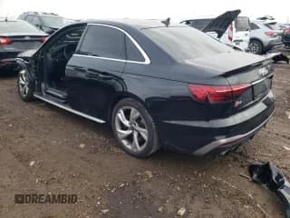 ✅ 2022 Audi S4 • VIN: WAUA4AF4XNA039265 • Lot: 78284093. Wystawiony na Copart z przebiegiem 12 461 mil. Bezpłatny archiwum sprzedaży aukcyjnych z USA i szczegółowy raport historii pojazdu na DreamBid. Zdjęcie 2.