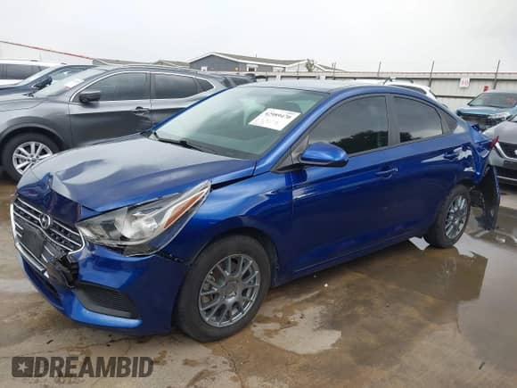 2019 Hyundai Accent SE with VIN 3KPC24A33KE069170, listed as a IAAI auction lot 42989470 with 48,437 mi miles and . Bid and sale history available at DreamBid. Image 2.