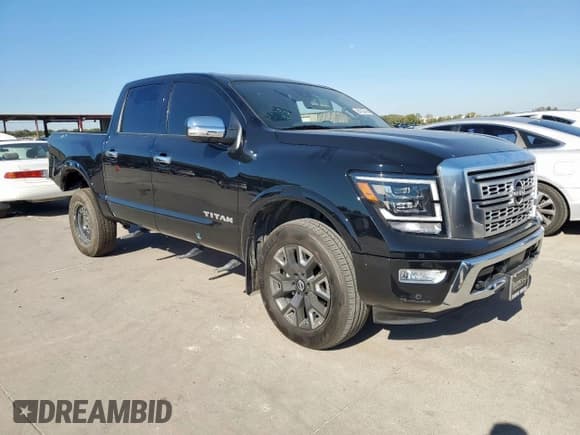 ✅ 2023 Nissan Titan SV • VIN: 1N6AA1ED1PN116255 • Lot: 84735745. Listed on Copart with 48,526 mi. Free auction sales archive from the USA and detailed vehicle history report at DreamBid. Image 4.