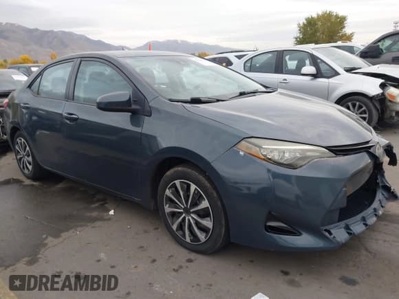 ✅ 2018 Toyota Corolla XLE • VIN: 5YFBURHE5JP855091 • Lot: 43638757. Listed on IAAI with 136,296 mi. Free auction sales archive from the USA and detailed vehicle history report at DreamBid. Image 1.
