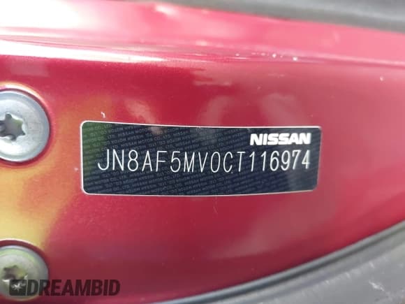 ✅ 2012 Nissan Juke SL • VIN: JN8AF5MV0CT116974 • Лот: 43688738. Опубликован ранее на IAAI с пробегом 91 233 миль. Бесплатный доступ к архиву аукционных продаж из США и подробный отчёт об истории автомобиля на DreamBid. Изображение 9.