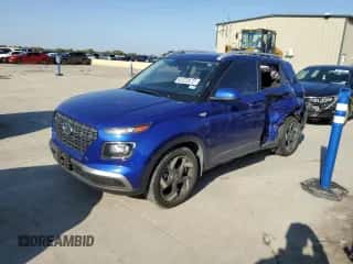 2021 Hyundai Venue SEL с VIN KMHRC8A38MU108141, выставлен на аукционе Copart как лот 78545364 с пробегом 32 600 миль миль и Чистый • Clean title. История ставок и продаж доступна на DreamBid. Изображение 1.
