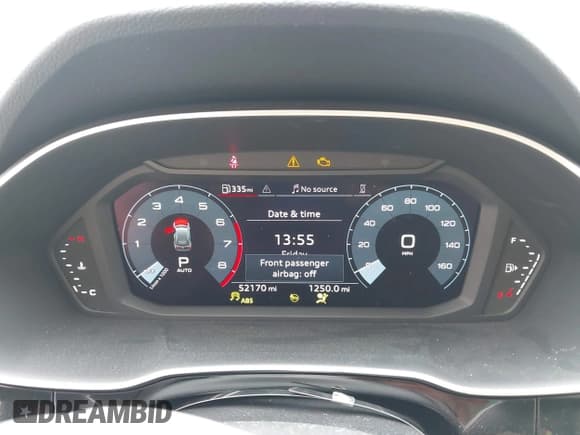 ✅ 2022 Audi Q3 Premium • VIN: WA1AUCF35N1000440 • Лот: 42512006. Опубликован ранее на IAAI с пробегом 52 170 миль. Бесплатный доступ к архиву аукционных продаж из США и подробный отчёт об истории автомобиля на DreamBid. Изображение 7.