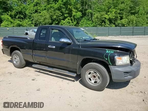 2008 Dodge Dakota ST with VIN 1D7HE22K48S511134, listed as a Copart auction lot 60807905 with 109,879 mi miles and Salvage title. Bid and sale history available at DreamBid. Image 14.