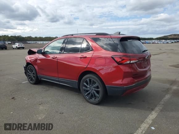 ✅ 2023 Chevrolet Equinox RS • VIN: 3GNAXMEG4PS160356 • Lot: 86848355. Listed on Copart with 12,811 mi. Free auction sales archive from the USA and detailed vehicle history report at DreamBid. Image 2.