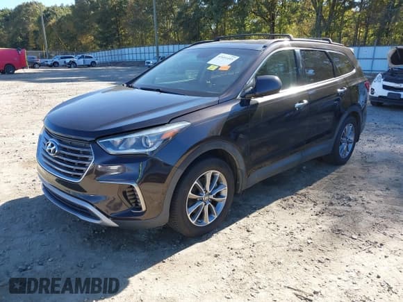 ✅ 2017 Hyundai Santa Fe SE • VIN: KM8SM4HF8HU221214 • Lot: 43491493. Listed on IAAI with 118,359 mi. Free auction sales archive from the USA and detailed vehicle history report at DreamBid. Image 2.