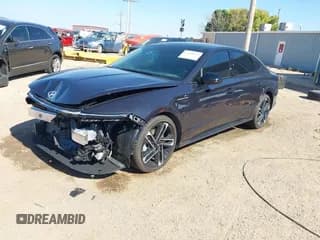 ✅ 2025 Hyundai Sonata N Line • VIN: KMHL54JC7SA496924 • Лот: 43208397. Опубликован ранее на IAAI с пробегом 1 065 миль. Бесплатный доступ к архиву аукционных продаж из США и подробный отчёт об истории автомобиля на DreamBid. Изображение 2.