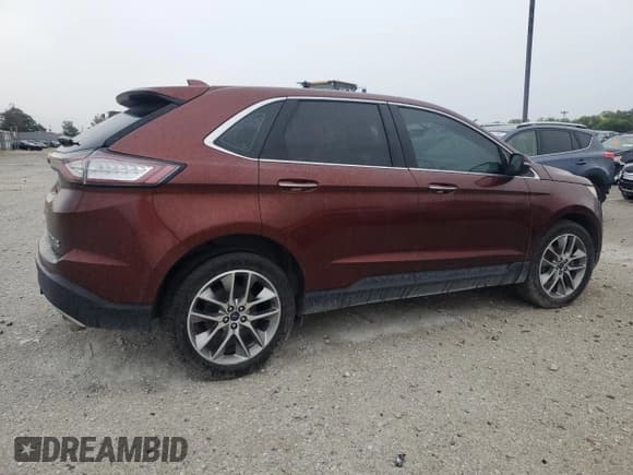 ✅ 2016 Ford Edge Titanium • VIN: 2FMPK3K95GBB27093 • Lot: 81631505. Listed on Copart with 111,275 mi. Free auction sales archive from the USA and detailed vehicle history report at DreamBid. Image 3.