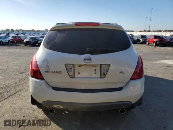 ✅ 2005 Nissan Murano SL • VIN: JN8AZ08T45W327647 • Лот: 85424825. Опубликован ранее на Copart с пробегом 190 219 миль. Бесплатный доступ к архиву аукционных продаж из США и подробный отчёт об истории автомобиля на DreamBid. Изображение 6.