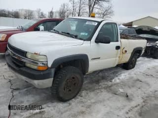 ✅ 2001 Chevrolet Silverado 2500HD LS • VIN: 1GCHK24U91Z301904 • Lot: 46806275. Listed on Copart with 221,596 mi. Free auction sales archive from the USA and detailed vehicle history report at DreamBid. Image 1.