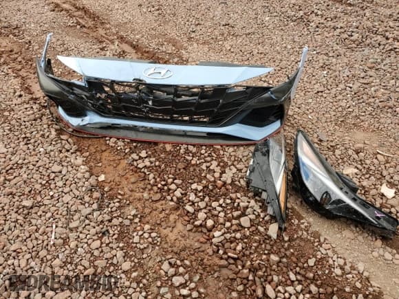 ✅ 2022 Hyundai Elantra • VIN: KMHLW4AK4NU002414 • Лот: 93272335. Опубликован ранее на Copart с пробегом 32 712 миль. Бесплатный доступ к архиву аукционных продаж из США и подробный отчёт об истории автомобиля на DreamBid. Изображение 12.