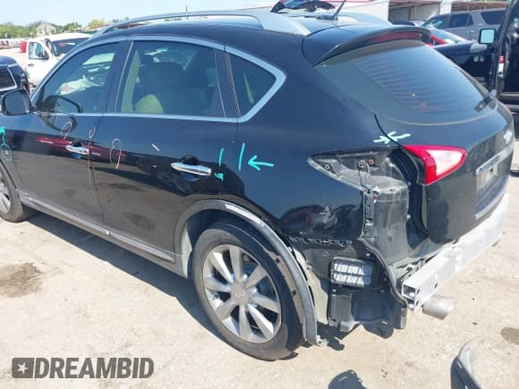 ✅ 2017 Infiniti QX50 • VIN: JN1BJ0RP8HM383277 • Lot: 43010923. Listed on IAAI with 79,049 mi. Free auction sales archive from the USA and detailed vehicle history report at DreamBid. Image 3.