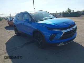 ✅ 2024 Chevrolet Blazer LT • VIN: 3GNKBDR44RS161108 • Lot: 43226510. Listed on IAAI with 17,963 mi. Free auction sales archive from the USA and detailed vehicle history report at DreamBid. Image 1.