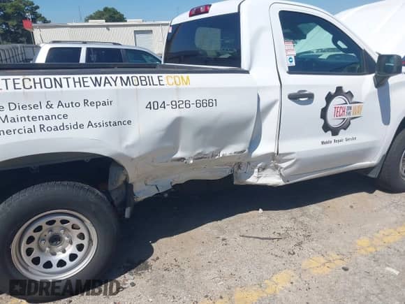 2022 Chevrolet Silverado 1500 Work Truck с VIN 3GCNYAEK7NG190767, выставлен на аукционе IAAI как лот 43180798 с пробегом 100 000 миль миль и . История ставок и продаж доступна на DreamBid. Изображение 6.