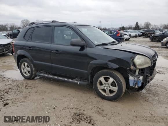 2008 Hyundai Tucson GLS z VIN KM8JM12B08U813447, wystawiony jako Copart lot #85606504 z przebiegiem 183 651 mil mil oraz Szkoda całkowita • Salvage title. Historia ofert i sprzedaży dostępna na DreamBid. Obrazek 4.